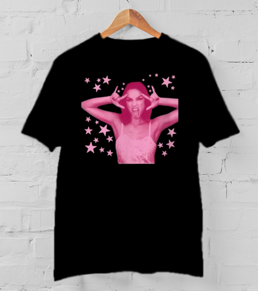 Olivia Rodrigo Spotify Wrapped Stars Pink Aesthetic T-Shirt