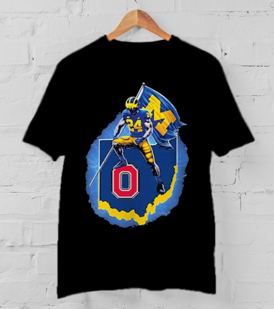 Michigan Victory Over Ohio Four Consecutive Wins Football Rivalry T-Shirt