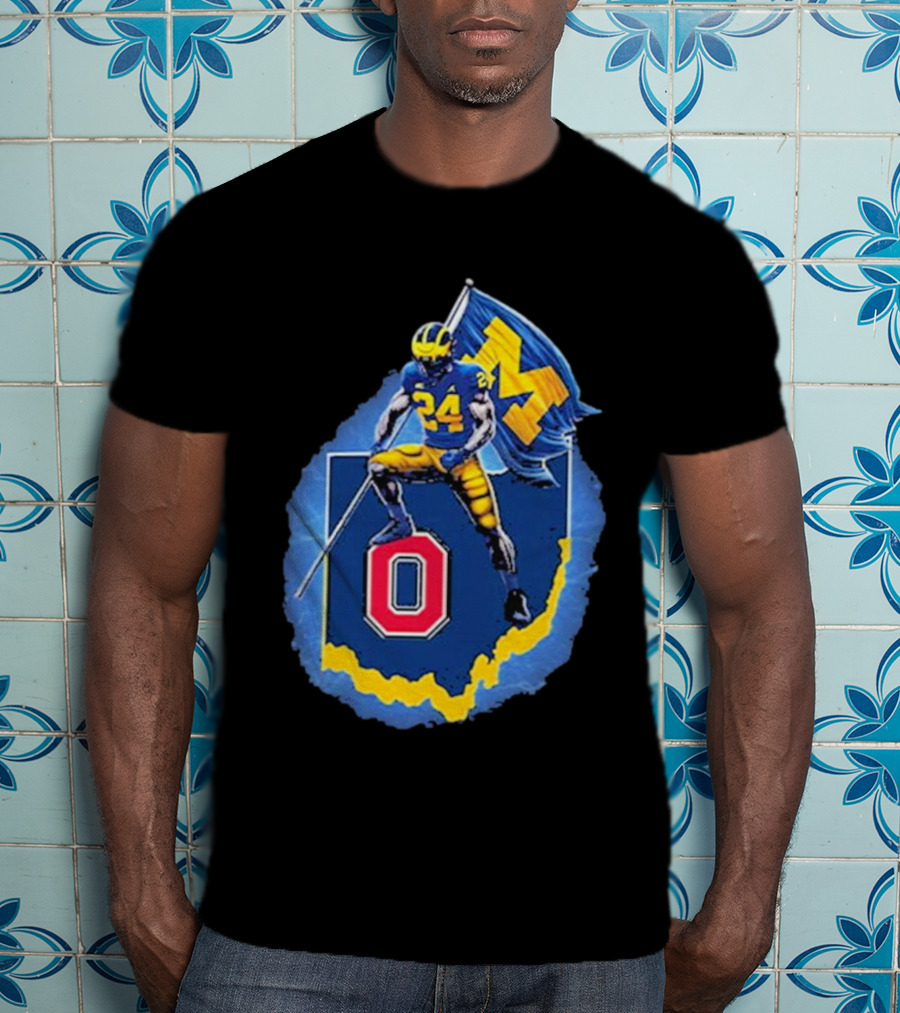 Michigan Victory Over Ohio Four Consecutive Wins Football Rivalry T-Shirt