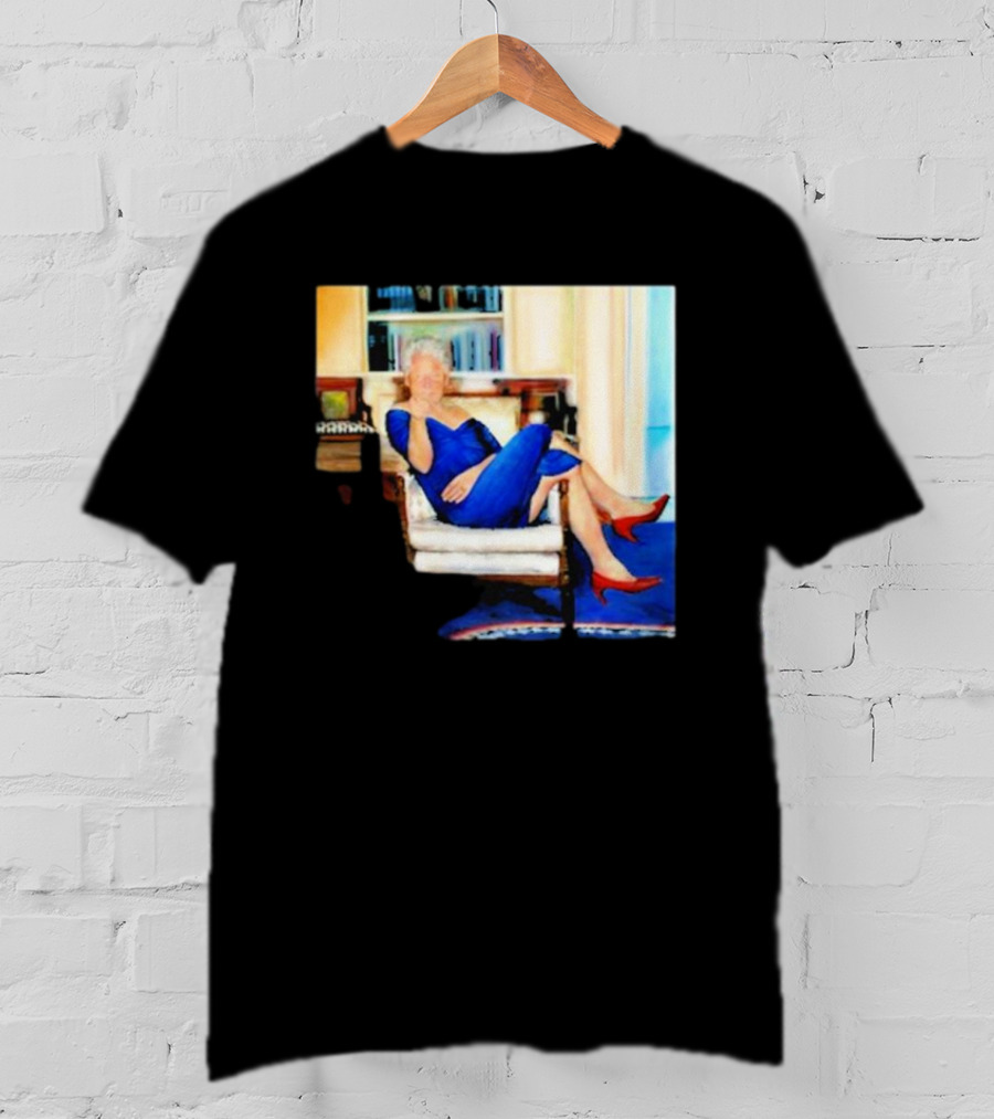 Parsing Bill Clinton Blue Dress Jeffrey Epstein Home T-Shirt