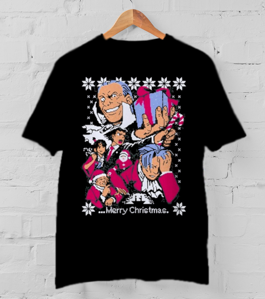 Merry Christmas Turnabout With Nina Matsumoto Characters T-Shirt