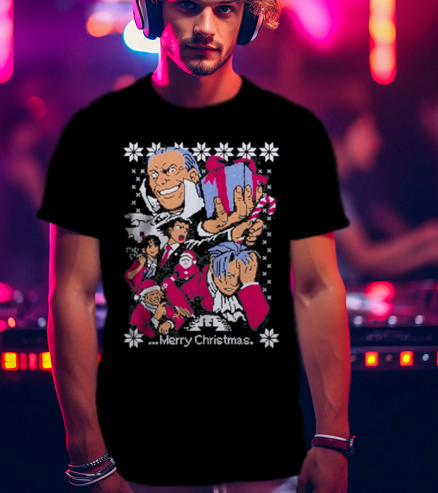 Merry Christmas Turnabout With Nina Matsumoto Characters T-Shirt