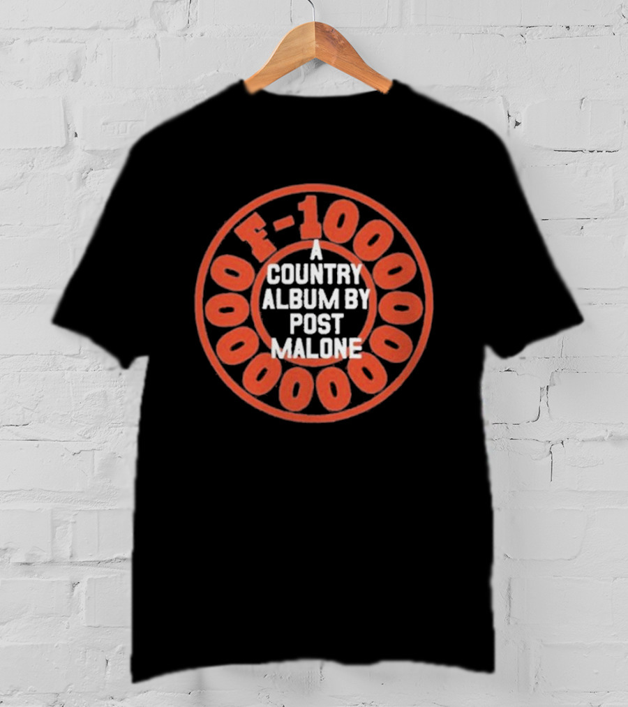 Post Malone F-1000 A Country Album T-Shirt