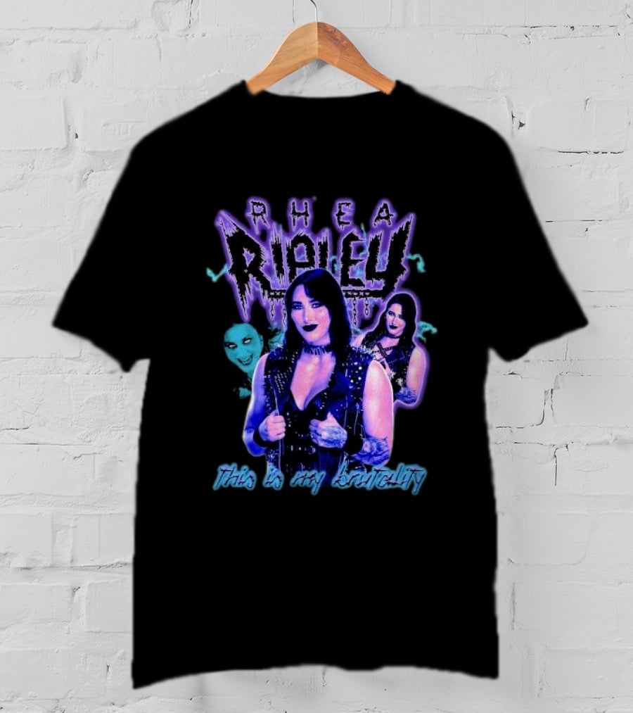 Rhea Ripley This Is My Brutality Wrestling T-Shirt