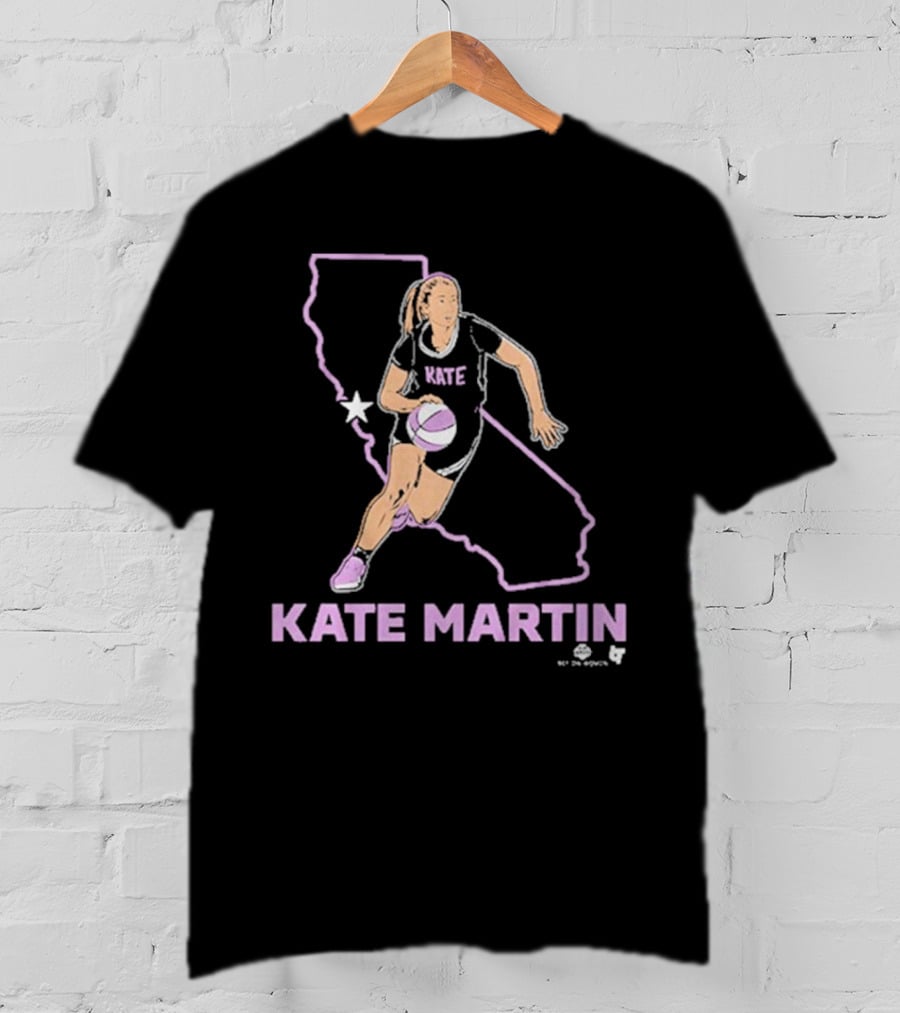 Kate Martin Basketball California Star T-Shirt