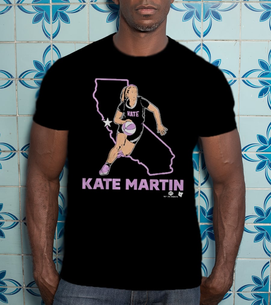 Kate Martin Basketball California Star T-Shirt