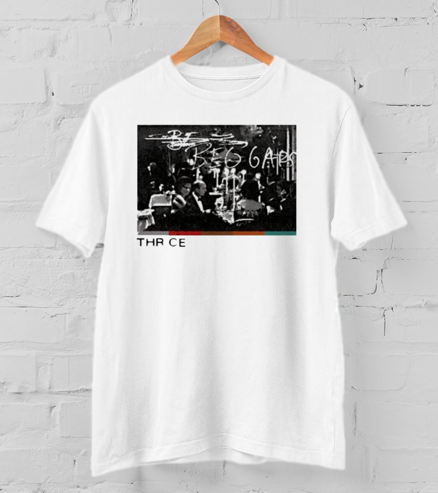 Thrice Beggars Album Art Black And White Scene T-Shirt