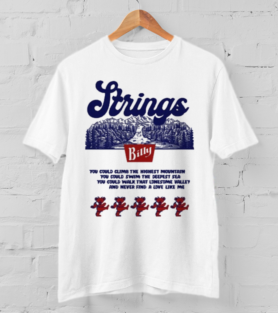 Strings Billy Mountain Valley Dancing Bears T-Shirt
