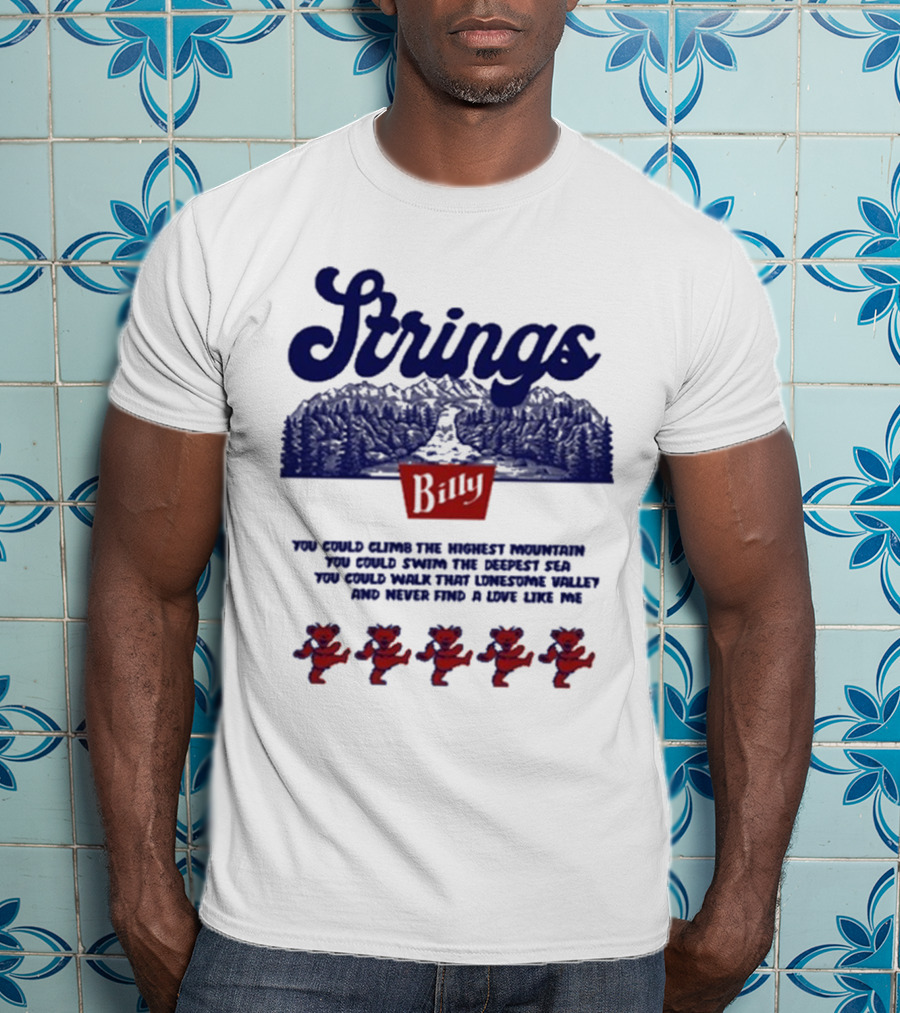 Strings Billy Mountain Valley Dancing Bears T-Shirt