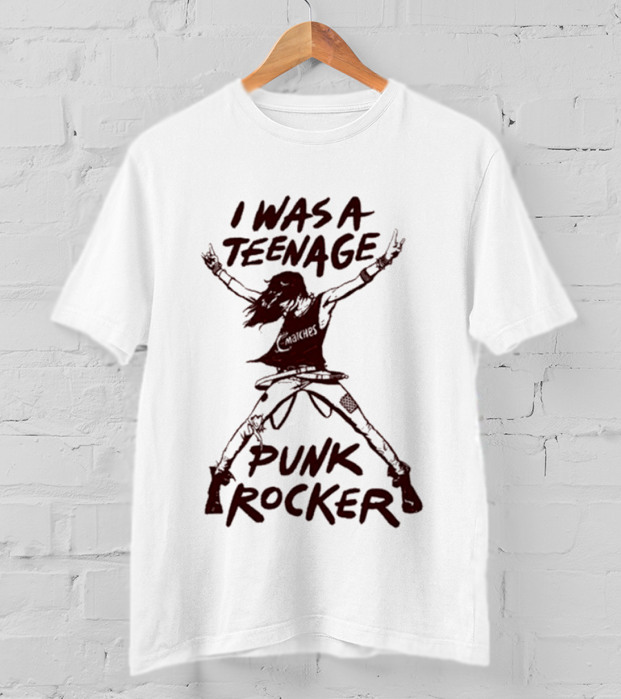 The Matches I Was A Teenage Punk Rocker Exclusive LA Show T-Shirt