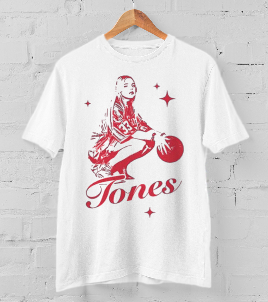 Tones 33 Sparkle Basketball T-Shirt