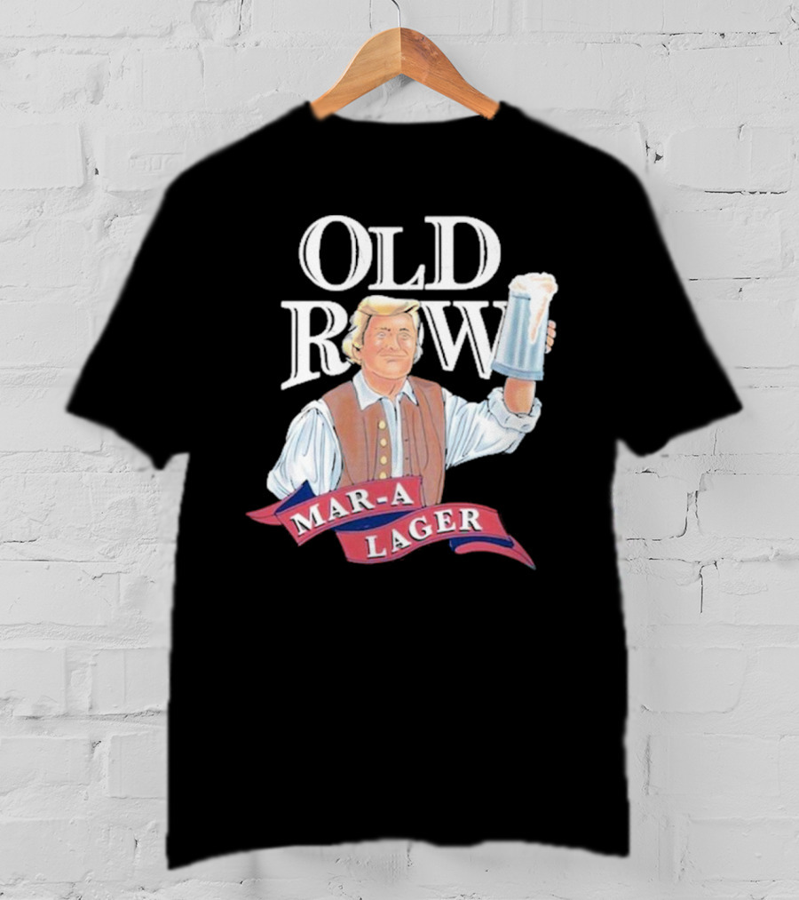 Old Row Mar-A Lager Vintage Style Cheers Figure T-Shirt