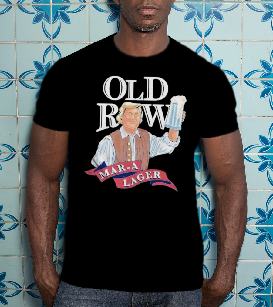 Old Row Mar-A Lager Vintage Style Cheers Figure T-Shirt