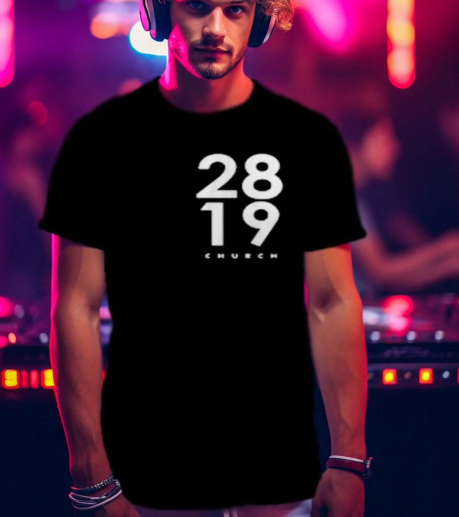 Philip Anthony Mitchell 2819 Church Minimalist Number T-Shirt