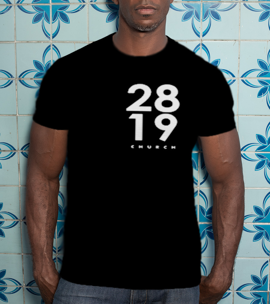 Philip Anthony Mitchell 2819 Church Minimalist Number T-Shirt
