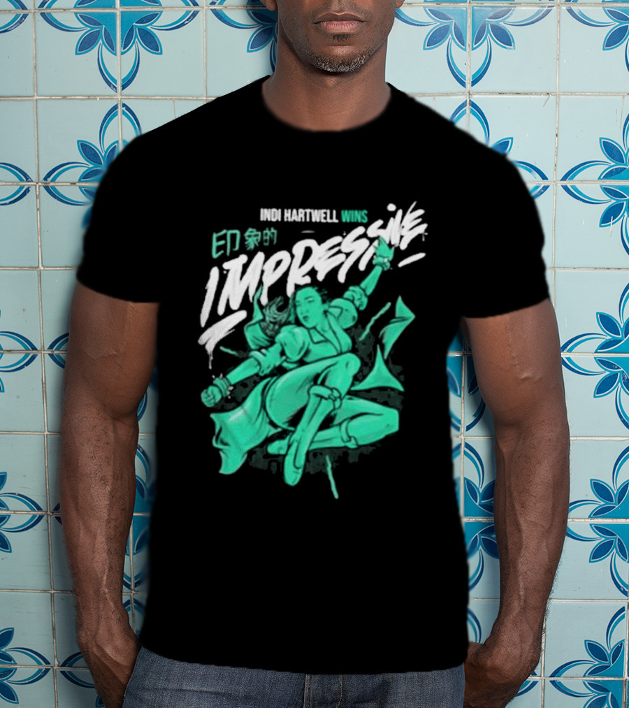 Indi Hartwell Wins Impressive T-Shirt