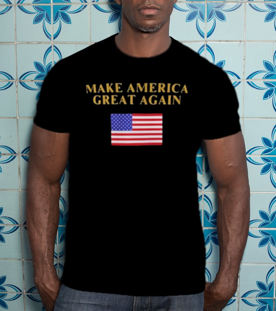 Make America Great Again American Flag T-Shirt