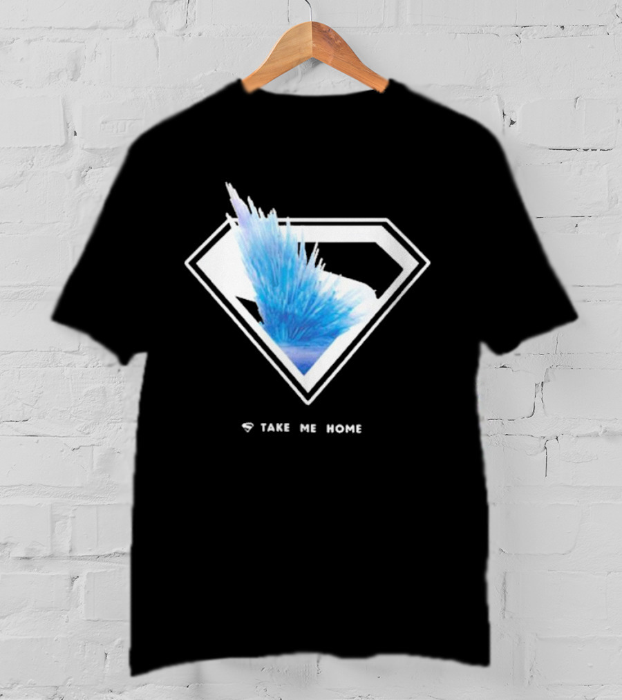 Uperman 2025 Take Me Home Ice Crystal Diamond Emblem T-Shirt