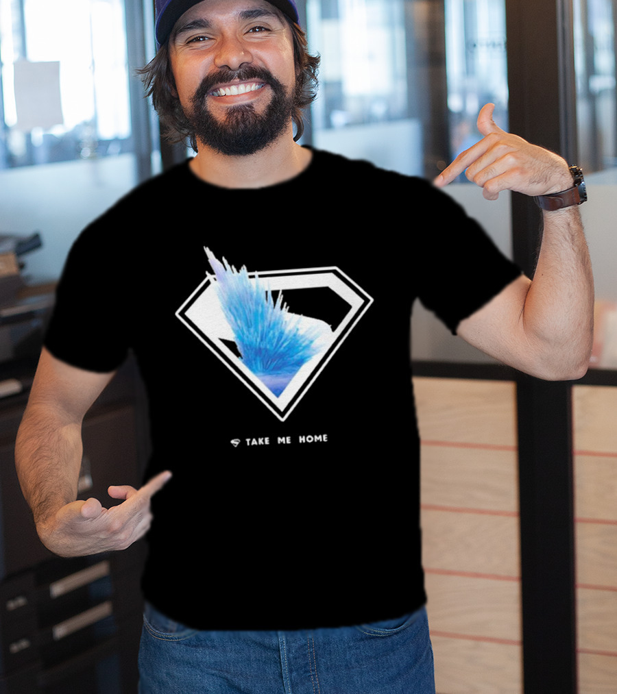 Uperman 2025 Take Me Home Ice Crystal Diamond Emblem T-Shirt