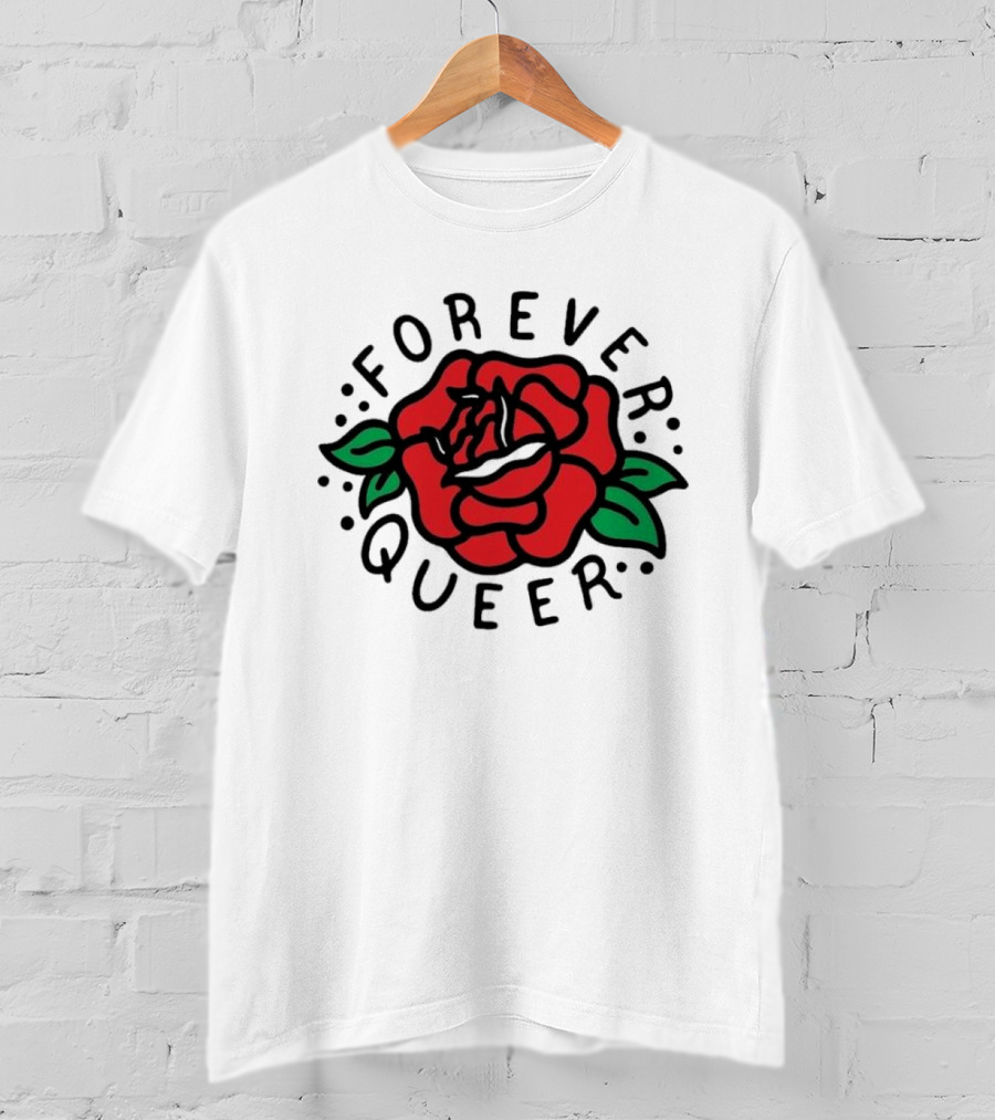 Forever Queer Red Rose T-Shirt