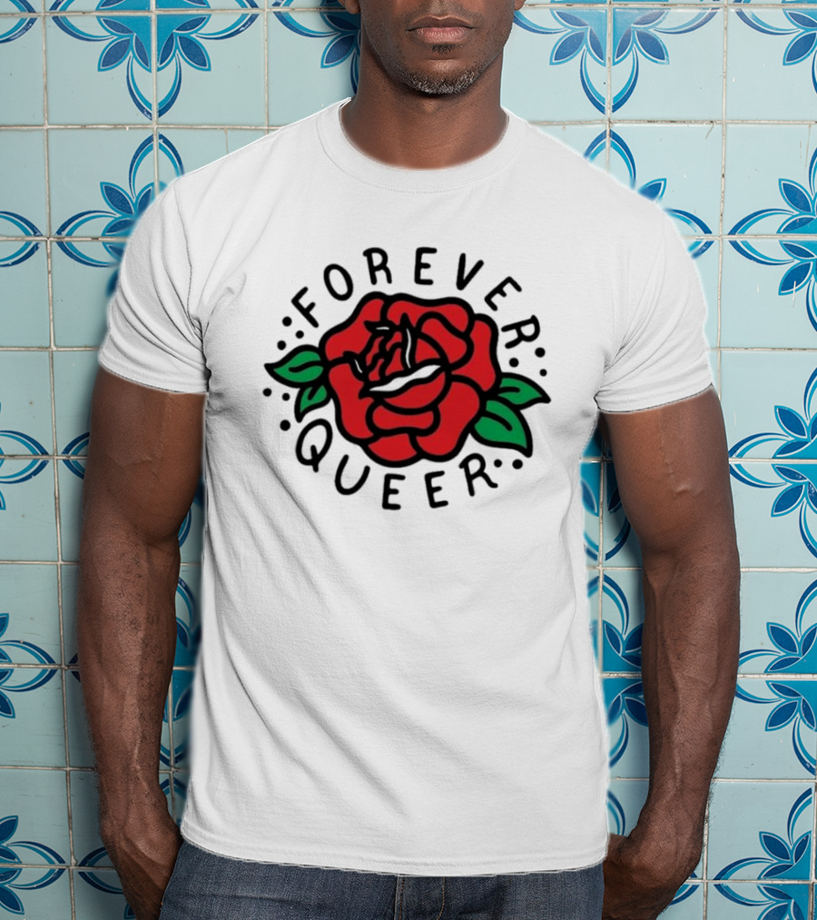 Forever Queer Red Rose T-Shirt