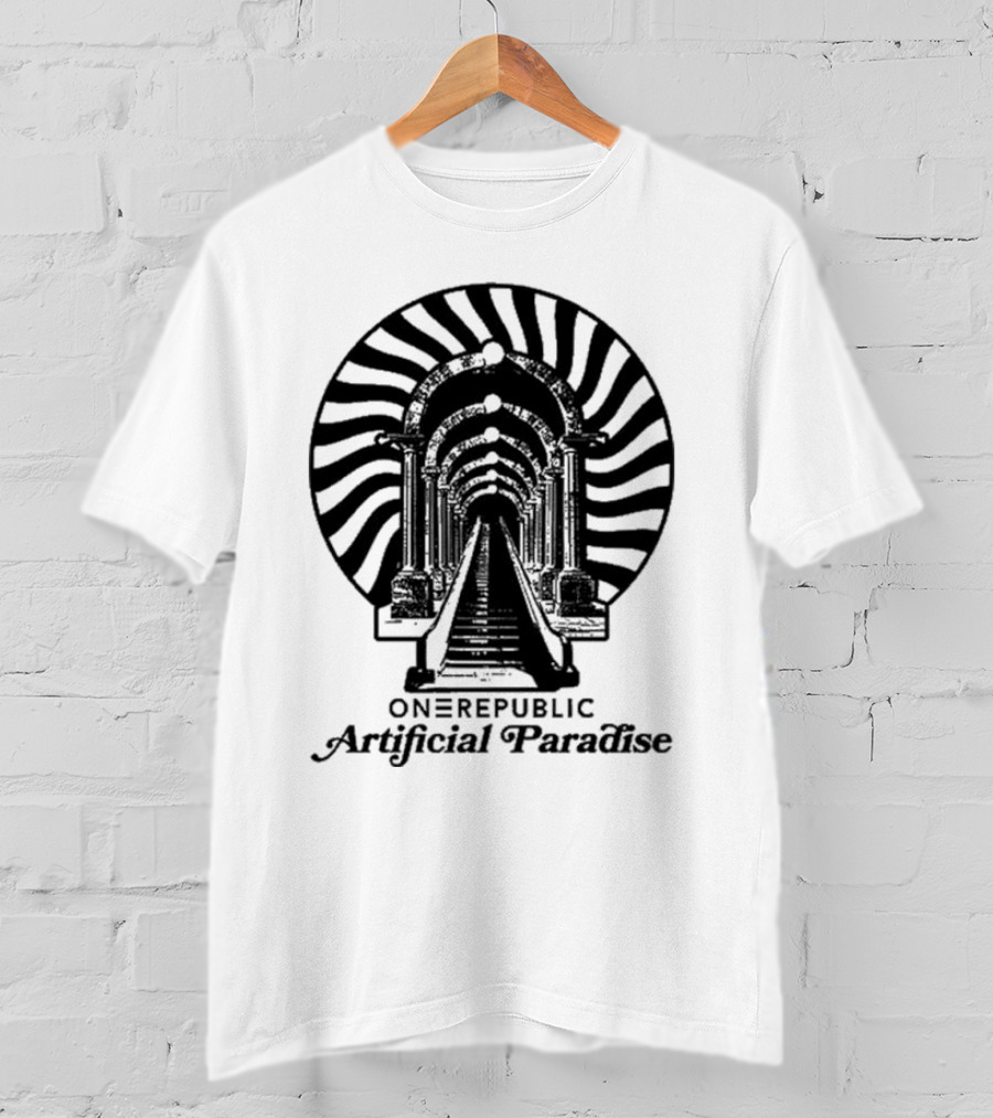 ONEREPUBLIC Artificial Paradise Archway Spiral T-Shirt