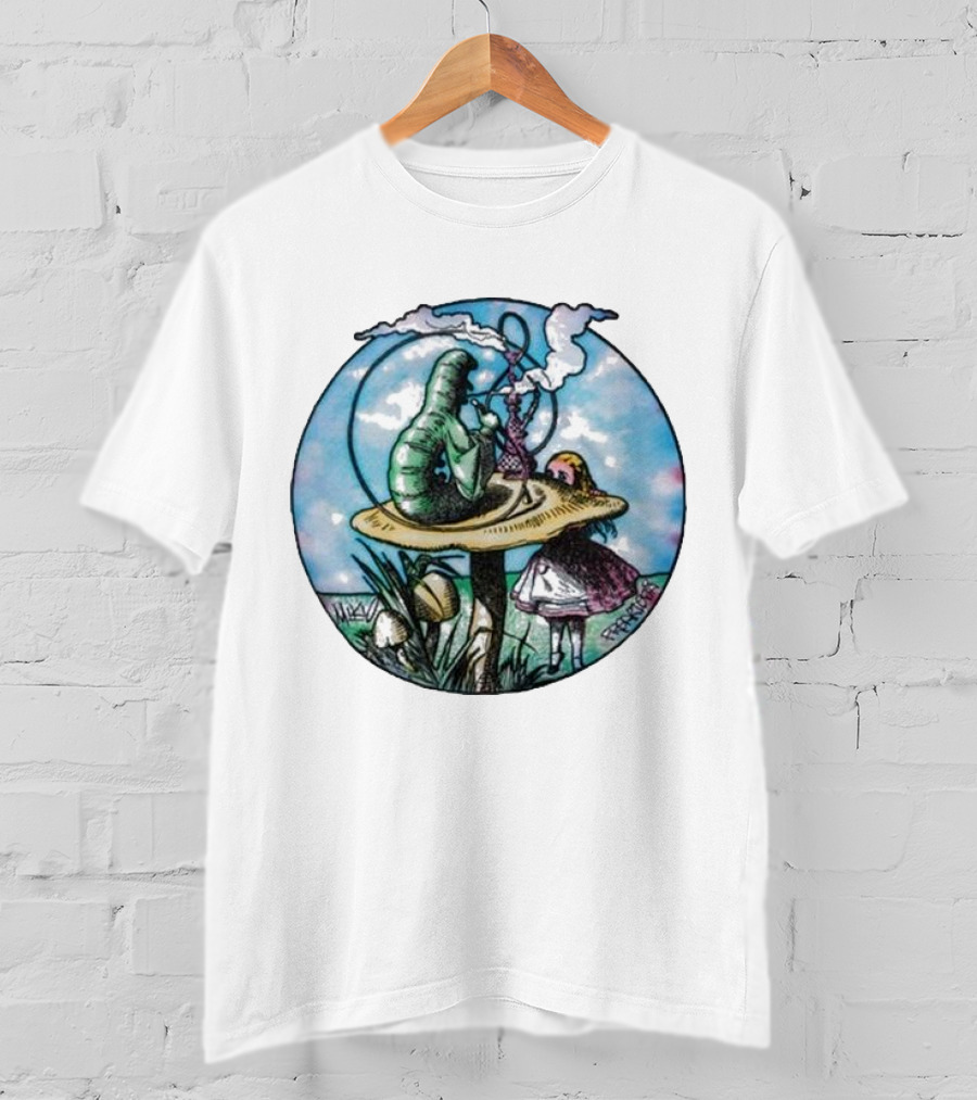 Red Hot Chili Peppers X Freaktopia Caterpillar Mushroom Wonderland T-Shirt
