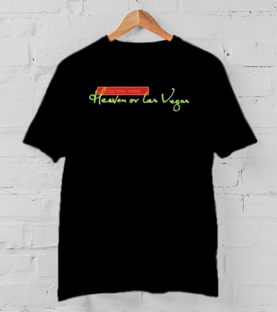 Cocteau Twins Heaven Or Las Vegas Neon Style T-Shirt