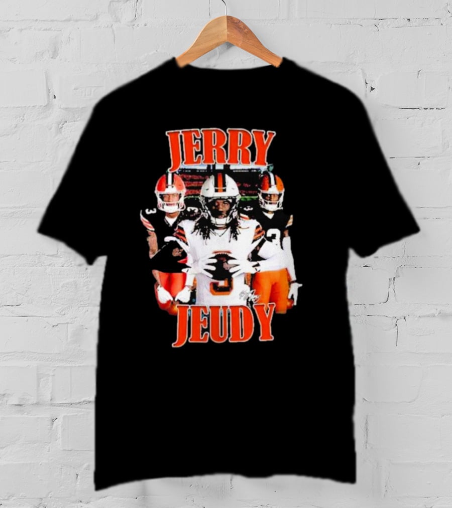 Jerry Jeudy Cleveland Browns Game Day Football Players T-Shirt