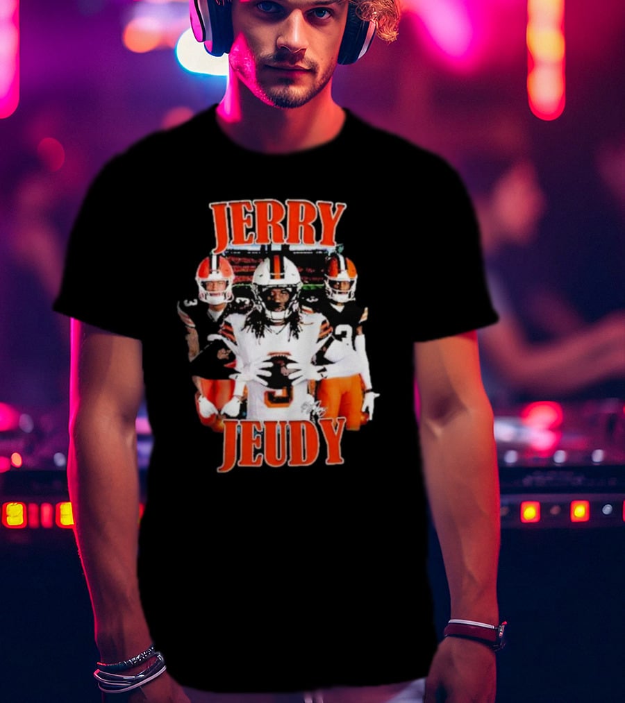 Jerry Jeudy Cleveland Browns Game Day Football Players T-Shirt