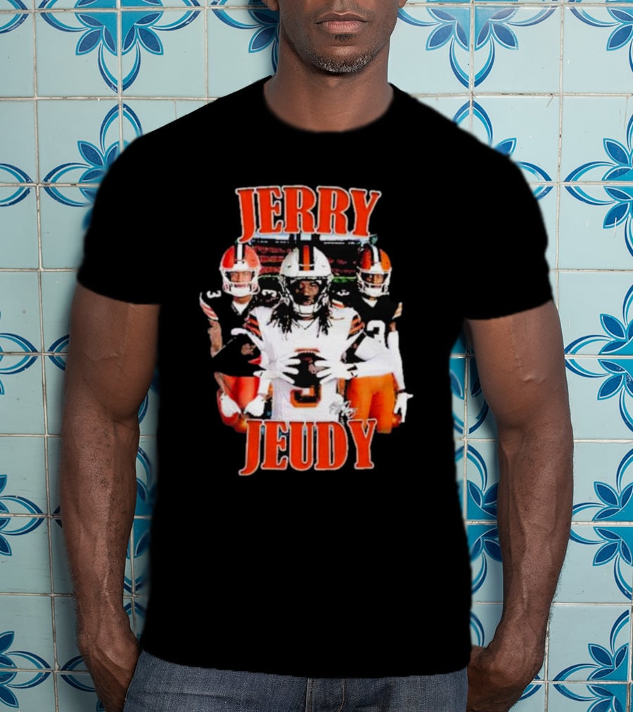 Jerry Jeudy Cleveland Browns Game Day Football Players T-Shirt