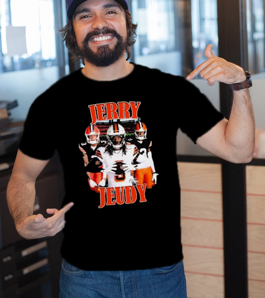 Jerry Jeudy Cleveland Browns Game Day Football Players T-Shirt