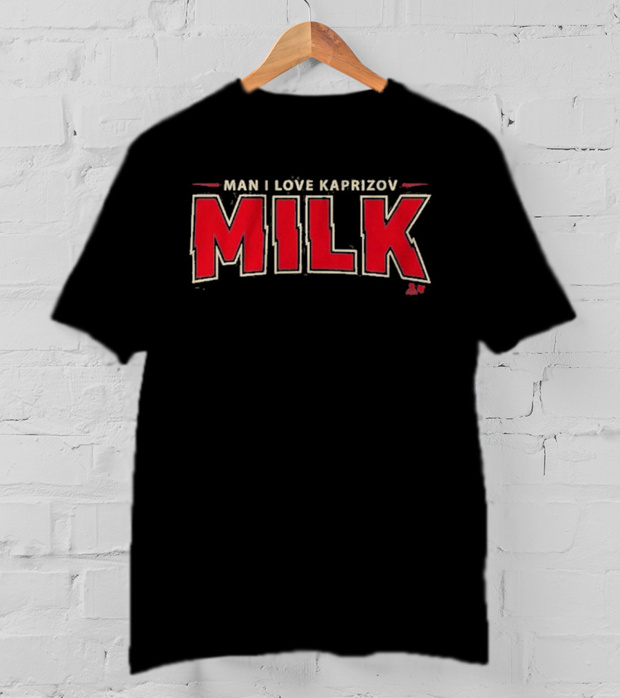 Man I Love Kaprizov MILK T-Shirt