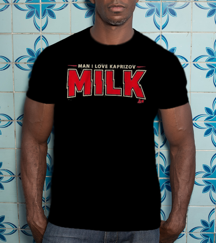 Man I Love Kaprizov MILK T-Shirt