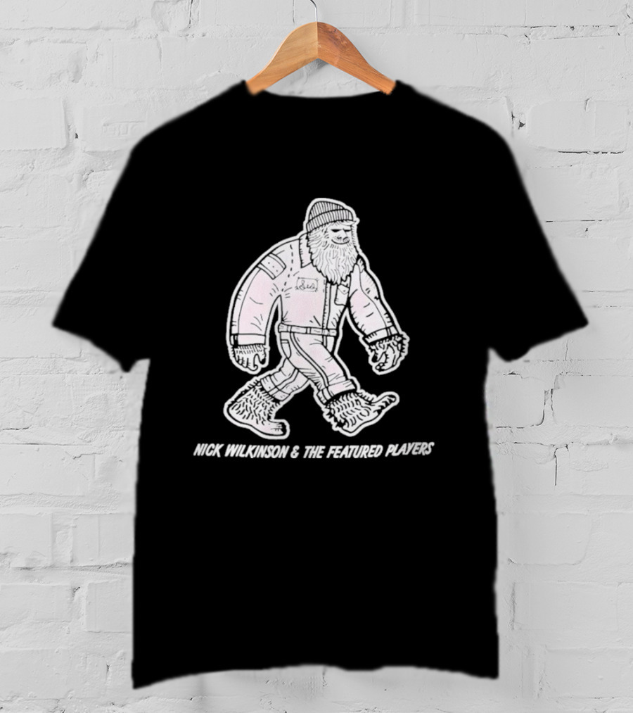 Nick Wilkinson And The Featured Players Bigfoot Lumberjack T-Shirt