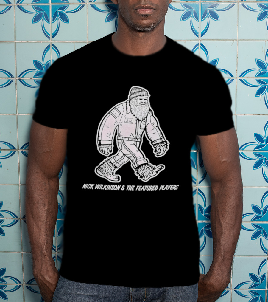 Nick Wilkinson And The Featured Players Bigfoot Lumberjack T-Shirt