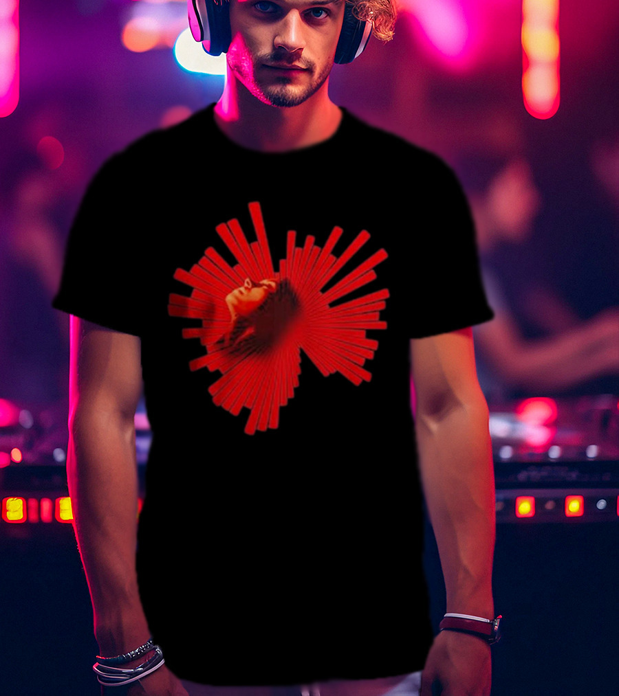 Kat Graham Broken Hearts Club Red Radiant T-Shirt