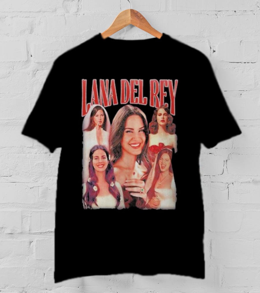 Lana Del Rey Iconic Collage T-Shirt