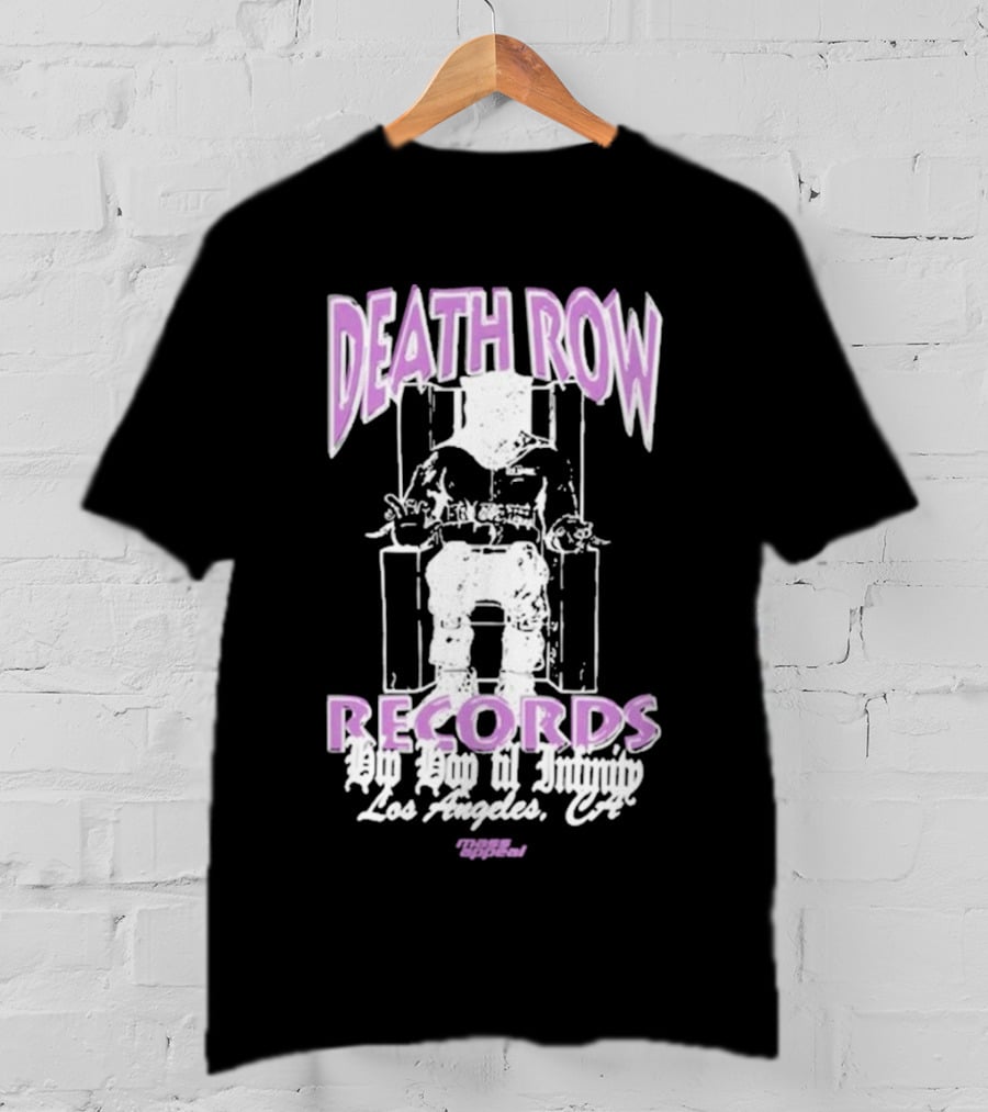 Death Row Records Los Angeles Hip Hop Till Infinity Mass Appeal T-Shirt