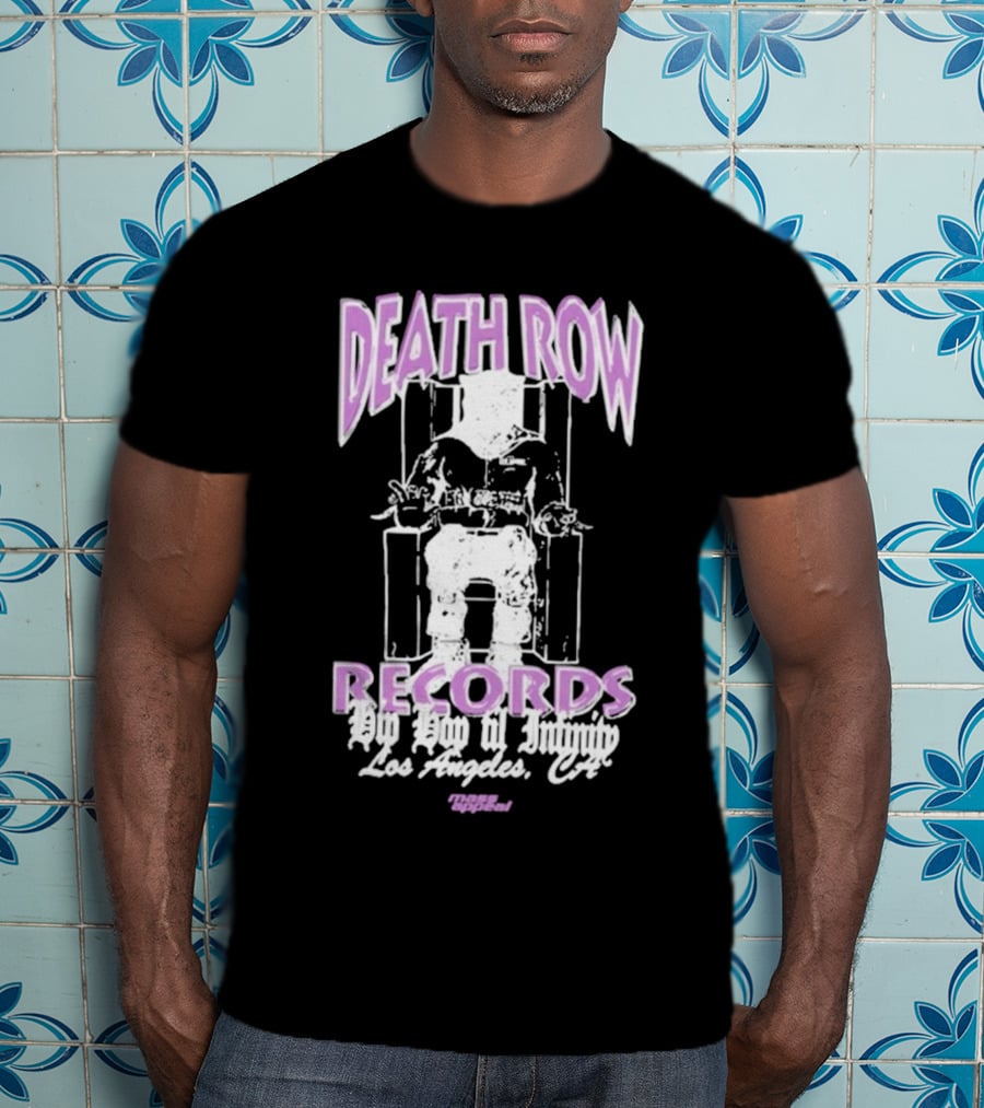 Death Row Records Los Angeles Hip Hop Till Infinity Mass Appeal T-Shirt