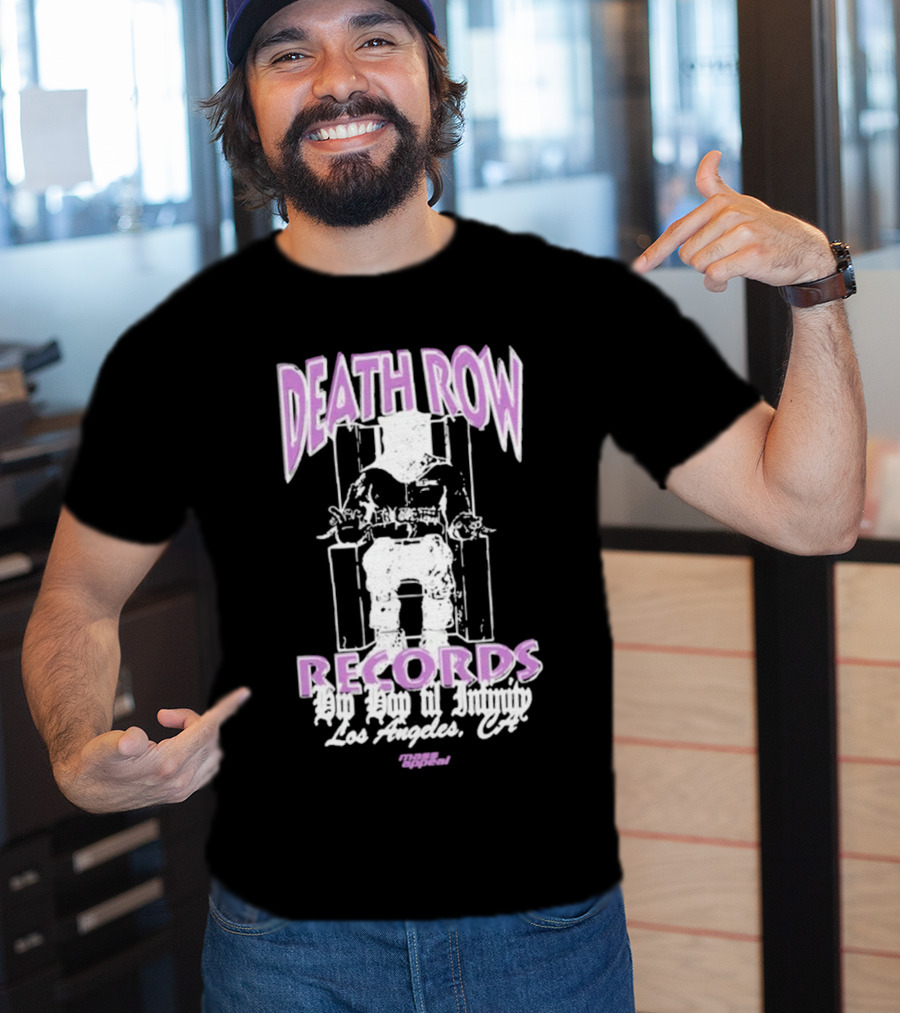 Death Row Records Los Angeles Hip Hop Till Infinity Mass Appeal T-Shirt