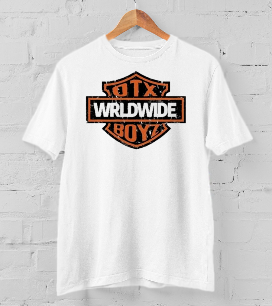 Otxboyz Wrldwide Emblem Geezyworld T-Shirt