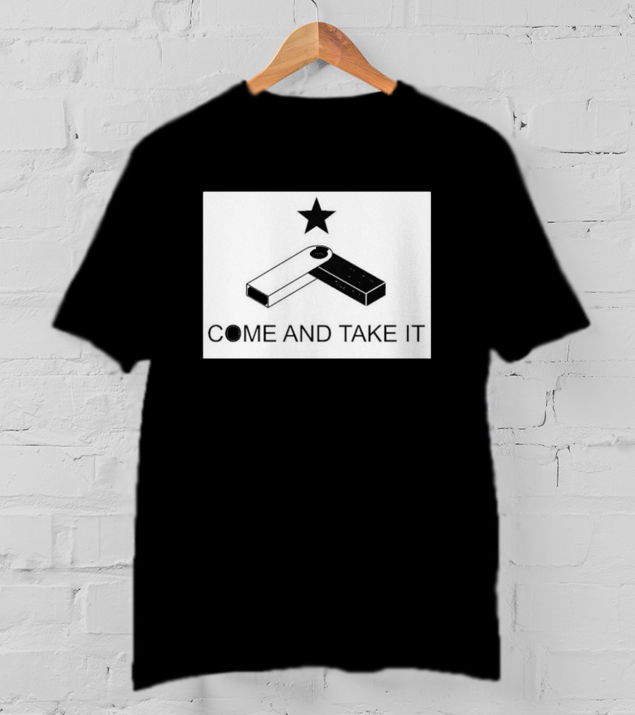 Come And Take It USB Stick Meme By Punk 6529 T-Shirt