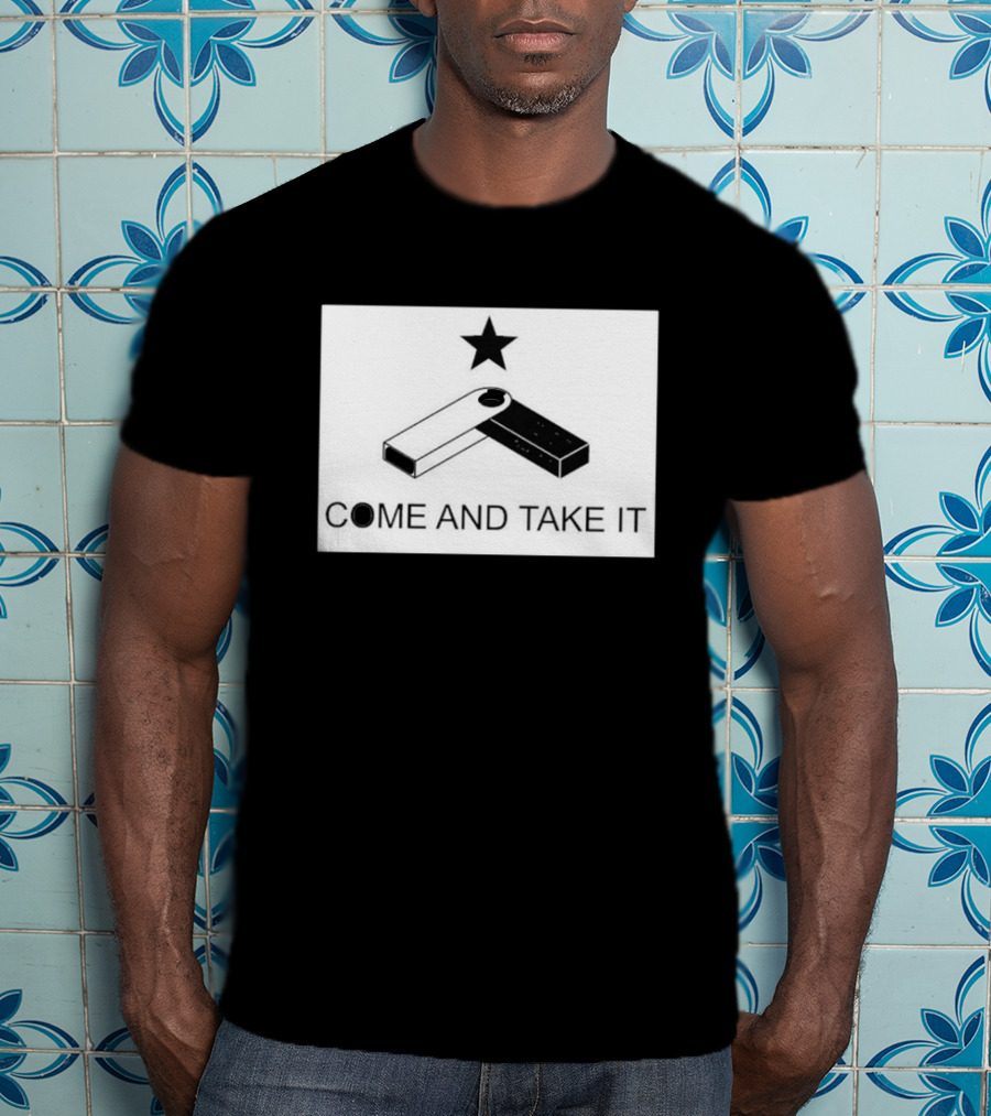 Come And Take It USB Stick Meme By Punk 6529 T-Shirt