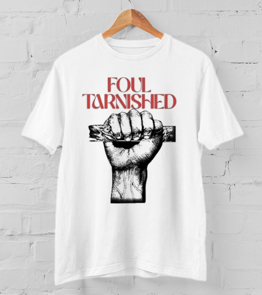 Foul Tarnished Raskolapparel Power Grip Print T-Shirt