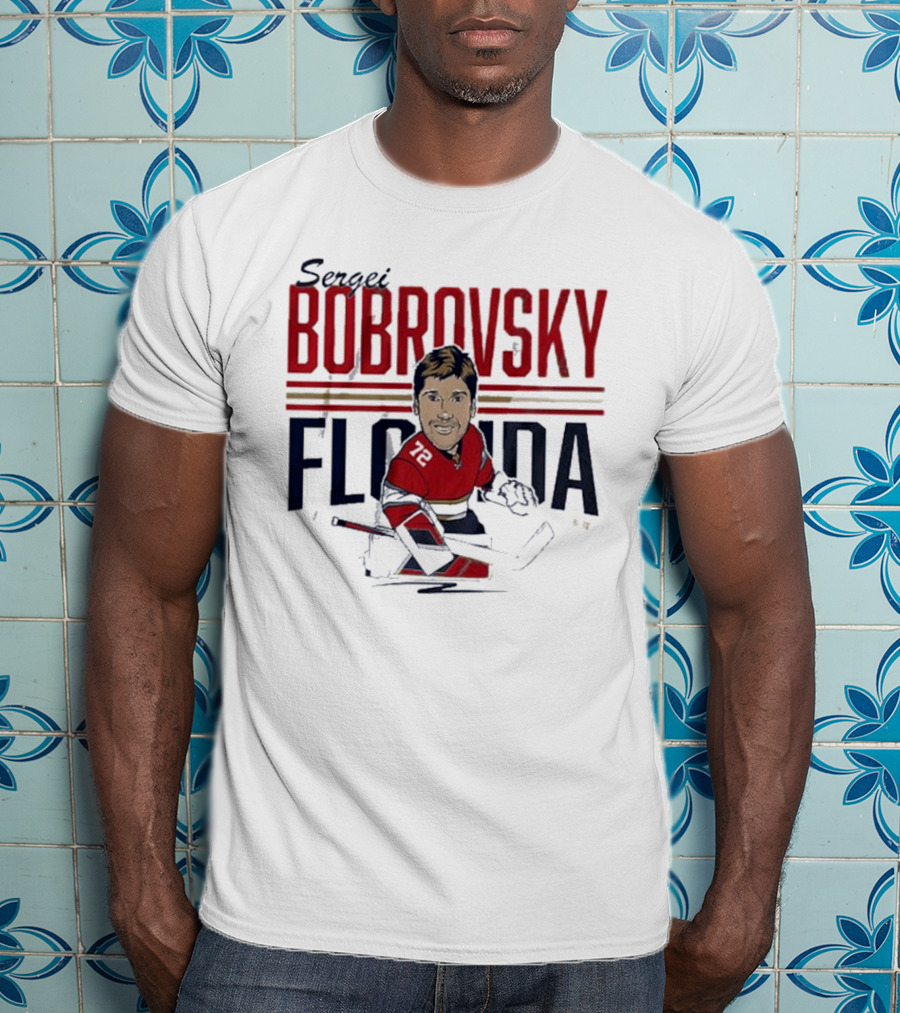 Sergei Bobrovsky Florida 72 Caricature T-Shirt
