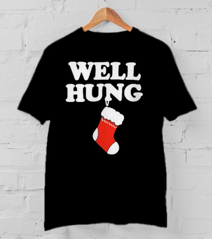 Danny Duncan Well Hung Holiday Stocking T-Shirt