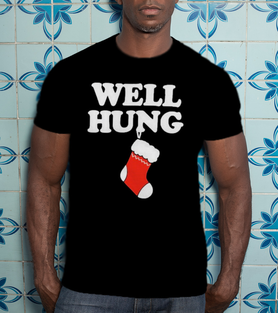 Danny Duncan Well Hung Holiday Stocking T-Shirt