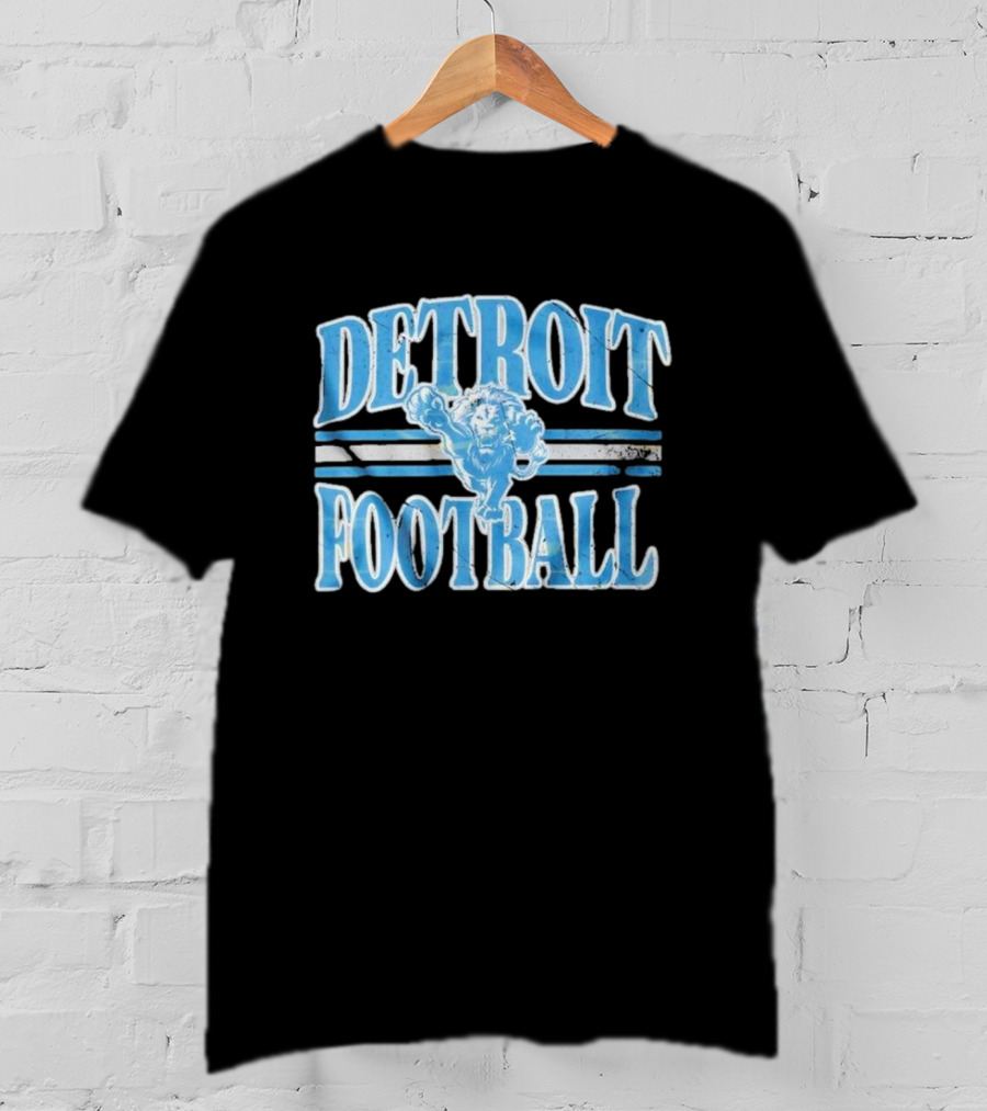 Detroit Lions Football Detroit Football T-Shirt