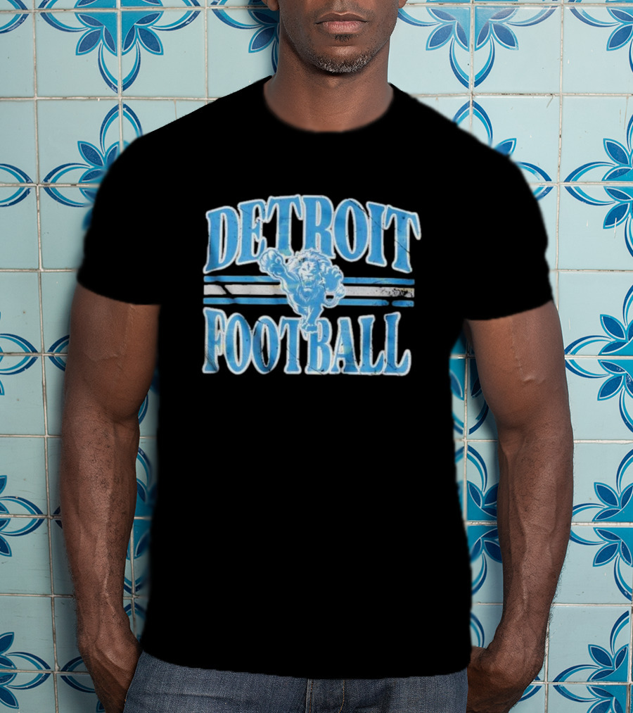 Detroit Lions Football Detroit Football T-Shirt